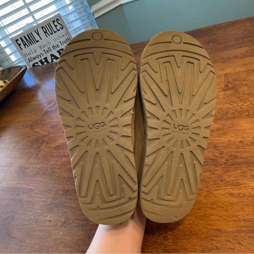 UGG Tasmin II slipper chestnut Tan Suede Slip-On Shoes size 8 - Picture 10 of 14
